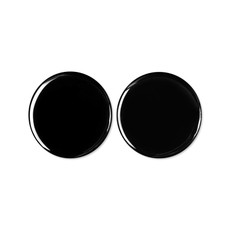 For Ford Mustang 2015-2020 Car Water Cup Holder Base Decorative Sticker, Left and Right Drive Universal (Black)