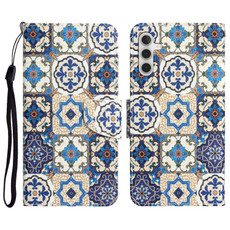 For Samsung Galaxy A54 Colored Drawing Leather Phone Case(Vintage Totem) For Samsung Galaxy A54 Colored Drawing Leather Phone Case(Vintage Totem)