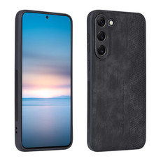 For Samsung Galaxy S23 5G AZNS 3D Embossed Skin Feel Phone Case(Black) For Samsung Galaxy S23 5G AZNS 3D Embossed Skin Feel Phone Case(Black)