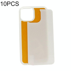 For iPhone 13 Pro 10pcs Thermal Transfer Glass Phone Case(Transparent)