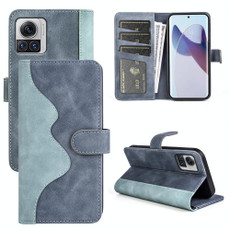 For Motorola Moto X30 Pro Stitching Horizontal Flip Leather Phone Case(Blue)