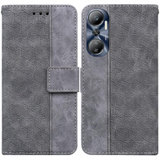 For Infinix Hot 20 Geometric Embossed Leather Phone Case(Grey) For Infinix Hot 20 Geometric Embossed Leather Phone Case(Grey)