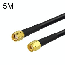 SMA Male To RP-SMA Male RG58 Coaxial Adapter Cable, Cable Length:5m