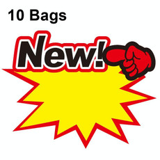 WM209 10bags 21x15cm Explosion Sticker Product Price Tag Supermarket Price Label