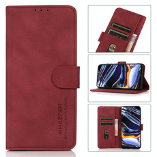 For Honor 80 Pro KHAZNEH Matte Texture Leather Phone Case(Red)