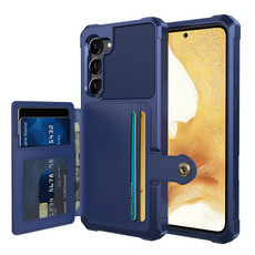 For Samsung Galaxy S23+ 5G Magnetic Wallet Card Bag Leather Phone Case(Navy Blue) For Samsung Galaxy S23+ 5G Magnetic Wallet Card Bag Leather Phone Case(Navy Blue)