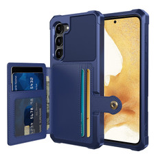 For Samsung Galaxy S23 5G Magnetic Wallet Card Bag Leather Phone Case(Navy Blue) For Samsung Galaxy S23 5G Magnetic Wallet Card Bag Leather Phone Case(Navy Blue)