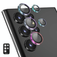 For Samsung Galaxy S23 Ultra 5G ENKAY Rear Lens Aluminium Alloy Tempered Glass Film(Colorful) For Samsung Galaxy S23 Ultra 5G ENKAY Rear Lens Aluminium Alloy Tempered Glass Film(Colorful)
