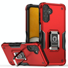 For Samsung Galaxy A14 5G Non-slip Shockproof Armor Phone Case(Red)