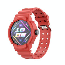 For Huawei Watch GT Cyber Integrated Silicone Watch Band(Red) For Huawei Watch GT Cyber Integrated Silicone Watch Band(Red)
