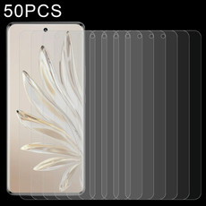 For Honor 80 Pro 50pcs 0.26mm 9H 2.5D Tempered Glass Film