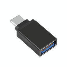 HAWEEL USB-C / Type-C Male to USB 3.0 Female OTG Data Transmission Adapter(Black)