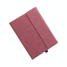 For Microsoft Surface Pro 9 Tablet Protective Case Holder(South African Sheepskin Red Case)