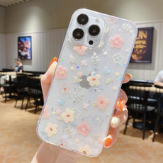 For iPhone 11 Fresh Small Floral Epoxy TPU Phone Case(D02)