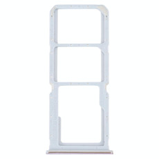 For OPPO A55 5G / A53S 5G SIM Card Tray + SIM Card Tray + Micro SD Card Tray (Gold)