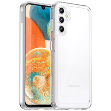 For Samsung Galaxy A14 5G Colorful Series Acrylic + TPU Phone Case(Transparent) For Samsung Galaxy A14 5G Colorful Series Acrylic + TPU Phone Case(Transparent)