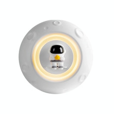 K-1101 Astronaut Automatic Timer Smart Aromatherapy Machine With Small Night Light(White)