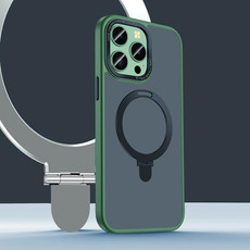 For iPhone 13 Yadun Holder Magsefe Phone Case(Green) For iPhone 13 Yadun Holder Magsefe Phone Case(Green)