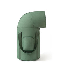 Foldable Foot Bath Bucket Knee Foot Tub Portable Bath Bag For Travel Camping(Green)