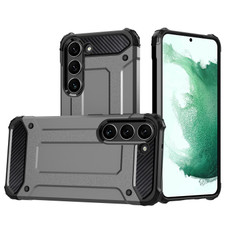 For Samsung Galaxy S23+ 5G Magic Armor TPU Hard PC Phone Case(Grey) For Samsung Galaxy S23+ 5G Magic Armor TPU Hard PC Phone Case(Grey)