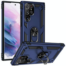 For Samsung Galaxy S23 Ultra 5G Shockproof TPU + PC Phone Case(Blue)