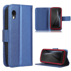 For Cubot Pocket / P50 Diamond Texture Leather Phone Case(Blue) For Cubot Pocket / P50 Diamond Texture Leather Phone Case(Blue)