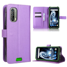 For Blackview BV7100 Diamond Texture Leather Phone Case(Purple)