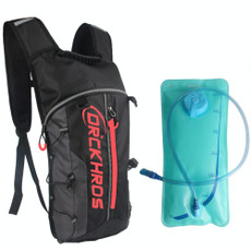 DRCKHROS DH115 Outdoor Running Sports Cycling Water Bag Backpack, Color: Black Red+Water Bag