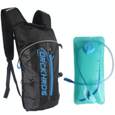 DRCKHROS DH115 Outdoor Running Sports Cycling Water Bag Backpack, Color: Black Blue+Water Bag
