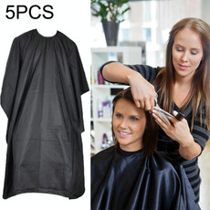5PCS Salon Special Waterproof Cloth For Adult Hair Hair Dyeing And Shaving Cloth Apron