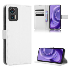 For Motorola Edge 30 Neo / Edge 30 Lite Diamond Texture Leather Phone Case(White) For Motorola Edge 30 Neo / Edge 30 Lite Diamond Texture Leather Phone Case(White)