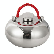 20cm One-piece Cover 304 Stainless Steel Soup Pouch Hand Warmer Hot Water Bottle