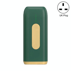 A18 Household Portable Electric Handheld Laser Hair Removal Instrument, Specification:AU Plug(Deep Green)