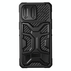 For iPhone 14 Pro Max NILLKIN Sliding Camera Cover Design TPU + PC Magnetic Phone Case(Black)