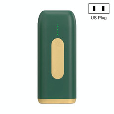 A18 Household Portable Electric Handheld Laser Hair Removal Instrument, Specification:US Plug(Deep Green)