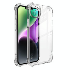 For iPhone 14 Plus imak Shockproof Airbag TPU Phone Case(Transparent)