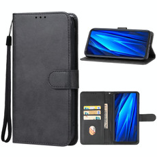 For TECNO Pova 4 Leather Phone Case(Black) For TECNO Pova 4 Leather Phone Case(Black)