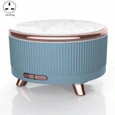 Ultrasonic Aromatherapy Diffuser Humidifier Essential Oil Diffuser UK Plug(Sky Blue)