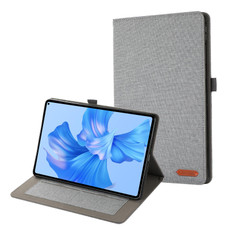 For Huawei MatePad Pro 11 2022  Fabric Leather Tablet Case(Grey) For Huawei MatePad Pro 11 2022  Fabric Leather Tablet Case(Grey)