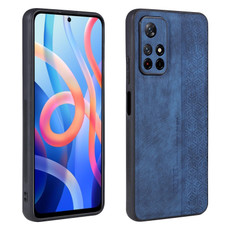 For Xiaomi Redmi Note 11T 5G AZNS 3D Embossed Skin Feel Phone Case(Sapphire Blue)