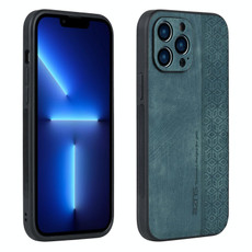 For iPhone 13 Pro Max AZNS 3D Embossed Skin Feel Phone Case(Dark Green) For iPhone 13 Pro Max AZNS 3D Embossed Skin Feel Phone Case(Dark Green)