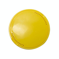 3 PCS Invisible Braces Box Orthodontic Retainer Box With Mirror(Yellow)