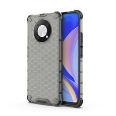 For Huawei nova Y90 4G Honeycomb Phone Case(Black)