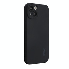 For iPhone 14 Plus ENKAY Liquid Silicone Shockproof Phone Case (Black)