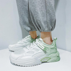 ENLEN&BENNA YCCF881 Men Running Shoes Outdoor Casual Shoes, Size: 41(White Green)