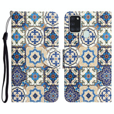 For Samsung Galaxy A21s Colored Drawing Leather Phone Case(Vintage Totem) For Samsung Galaxy A21s Colored Drawing Leather Phone Case(Vintage Totem)
