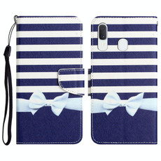 For Samsung Galaxy A20e Colored Drawing Leather Phone Case(Bow Knot) For Samsung Galaxy A20e Colored Drawing Leather Phone Case(Bow Knot)