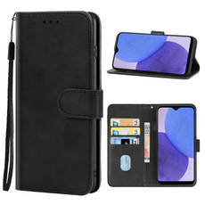 For Samsung Galaxy A23e/A23s Leather Phone Case(Black)