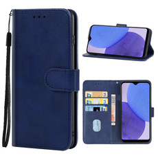 For Samsung Galaxy A23e/A23s Leather Phone Case(Blue)