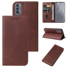 For Realme GT Master Magnetic Closure Leather Phone Case(Brown)